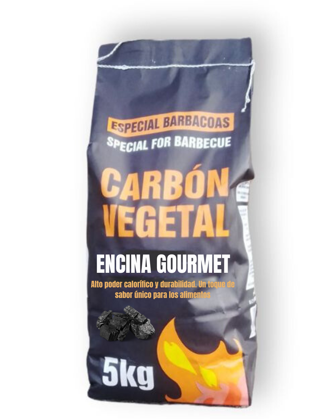 Carbón Encina GOURMET 5Kg – Venta Online | Envío 24/48h