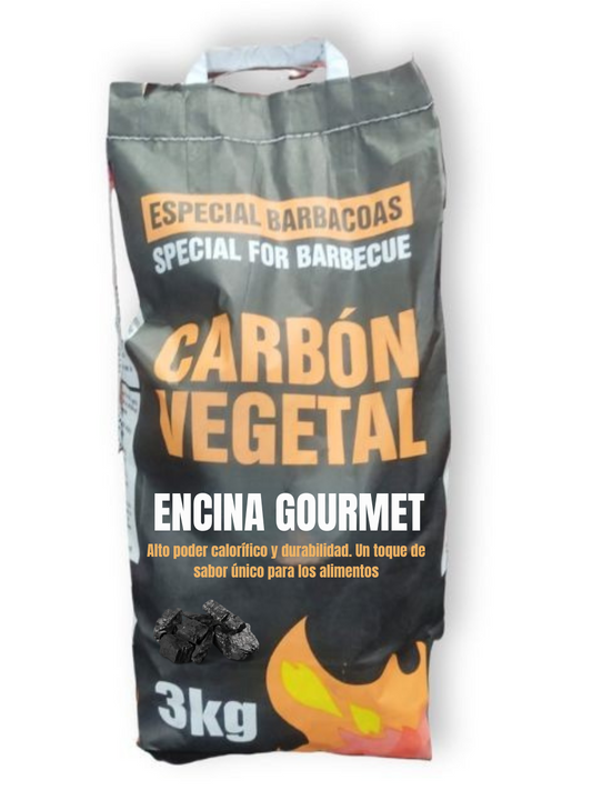 Carbón Encina GOURMET 3Kg – Venta Online | Envío 24/48h