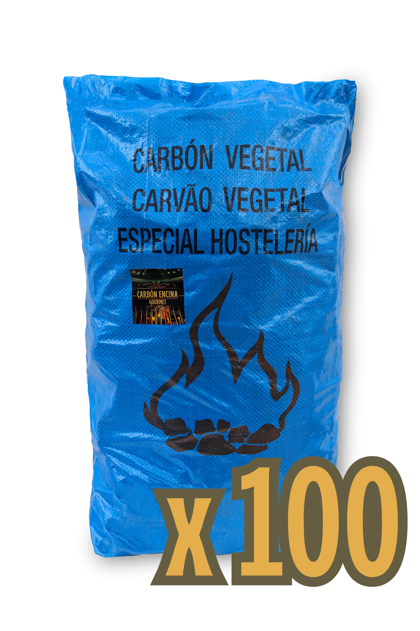 Carbón Encina GOURMET 15Kg x30 / 18kg x100 | Envío Pallets 48/72hr
